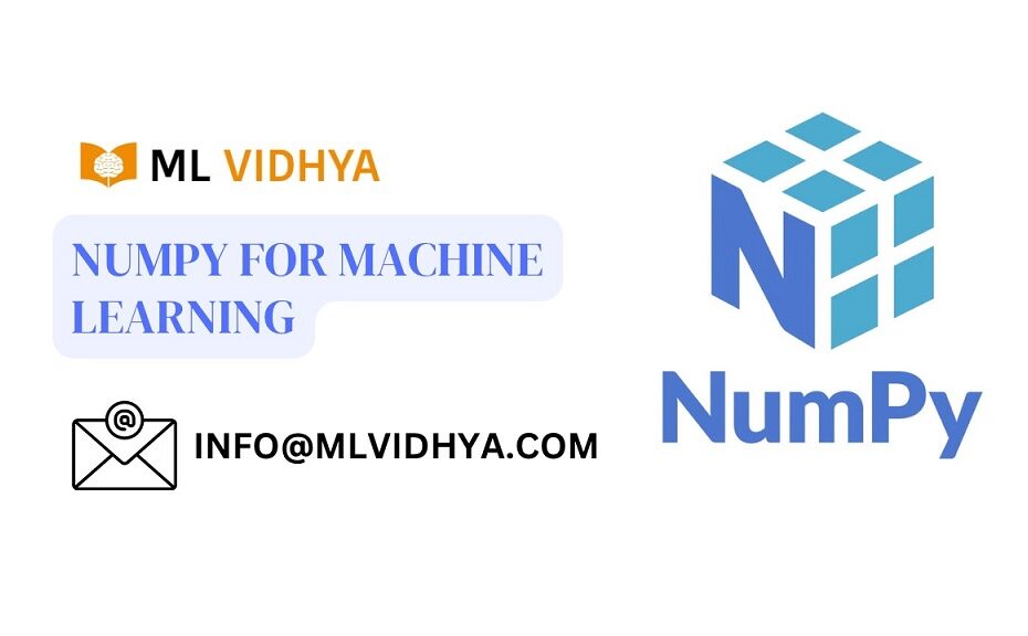 This image shows Numpy Library for Machine Learning